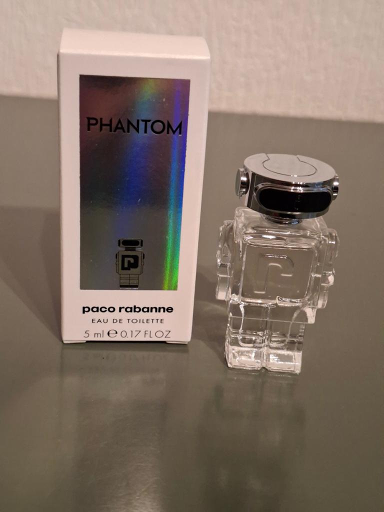 Paco Rabanne - PHANTOM - EdT - 5ml, Ophalen of Verzenden, Nieuw, Miniatuur