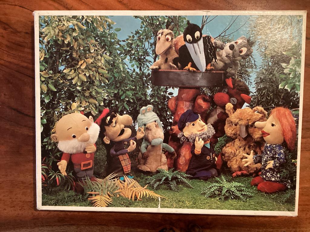 Paulus de Boskabouter, puzzle, 63 stukjes, vintage, Verzenden, Meer dan 50 stukjes, Gebruikt, 6 jaar of ouder