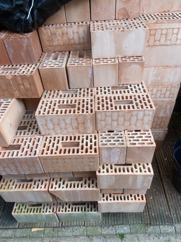 Snelbouwstenen 29x14x14 - ca. 275 stuks, Ophalen, Gebruikt, Bakstenen