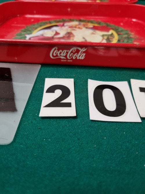 -	Coca cola kerst dienbladen 2x, Ophalen of Verzenden, 'T Olde Gre-j, Info@toldegrej.nl, Endepoelstraat 20f Didam