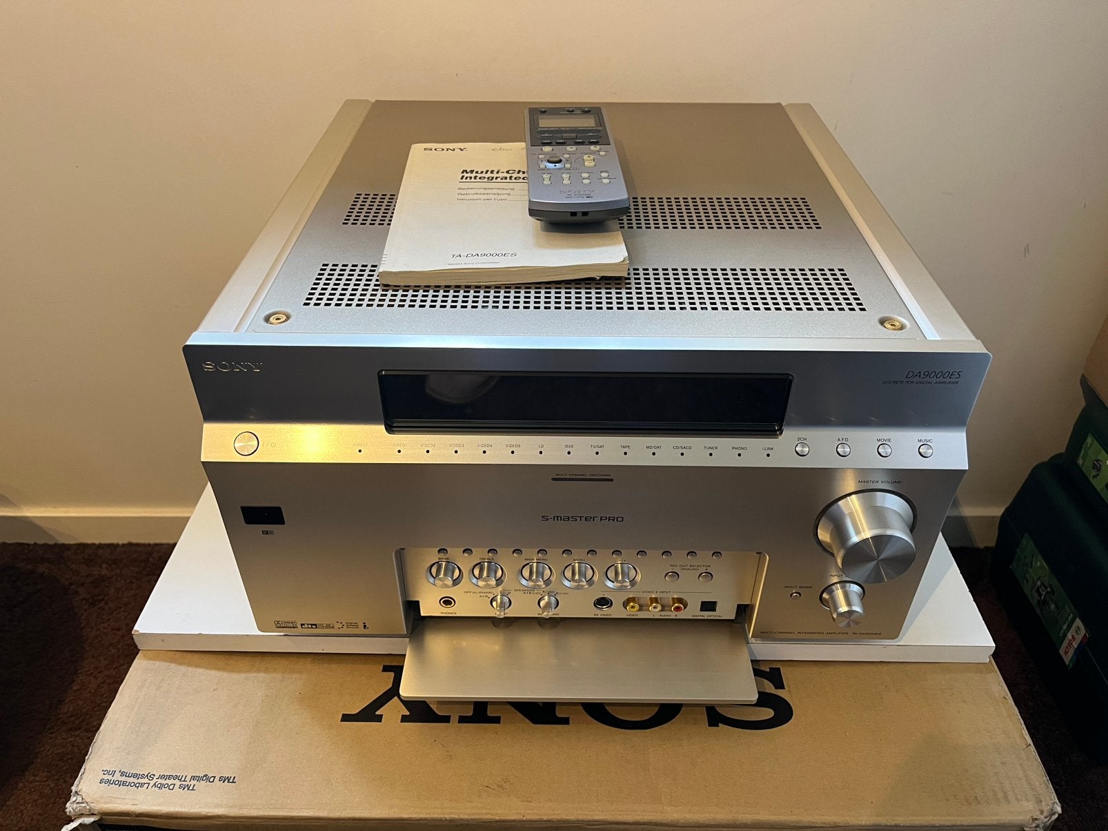 Sony TA DA9000ES - incl. verpakking, Ophalen, Zo goed als nieuw, Sony, 120 watt of meer