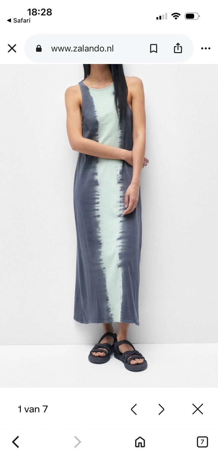 Pull&Bear Jurk Maat M, Maat 38/40 (M), Ophalen of Verzenden, Zo goed als nieuw, Grijs