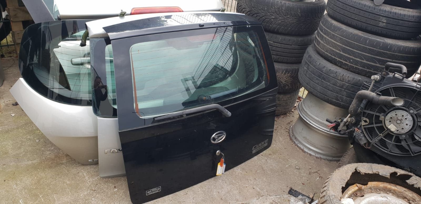 DAIHATSU CUORE ACHTERKLEP BJ 2007, Gebruikt, -, Ophalen of Verzenden, Achter