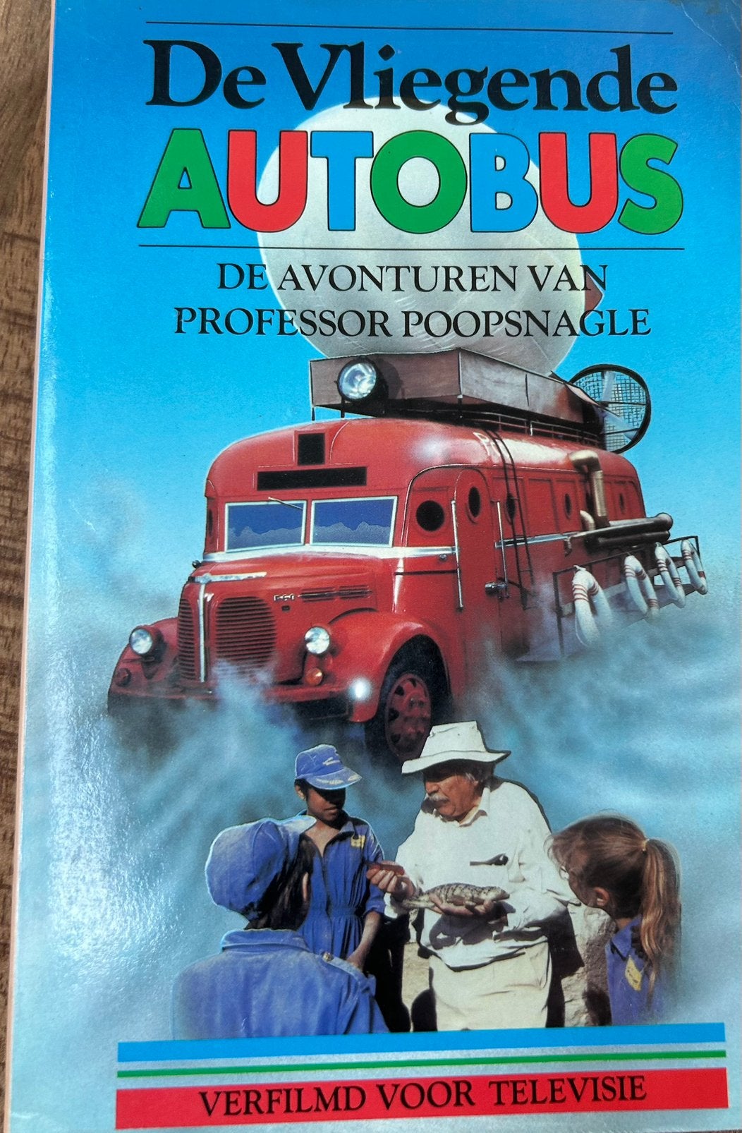 De Vliegende Autobus: Avonturen van Professor Poopsnagle, Ophalen of Verzenden, Gelezen