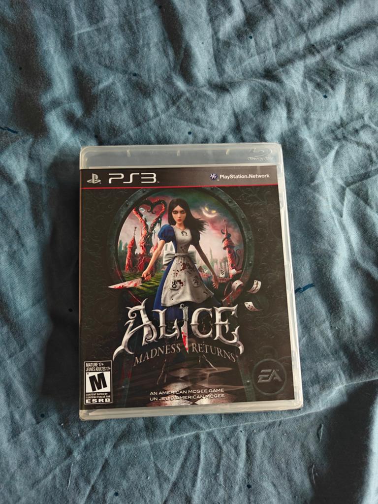 Alice Madness Returns SEALED PlayStation 3, Avontuur en Actie, Vanaf 18 jaar, 1 speler, Nieuw