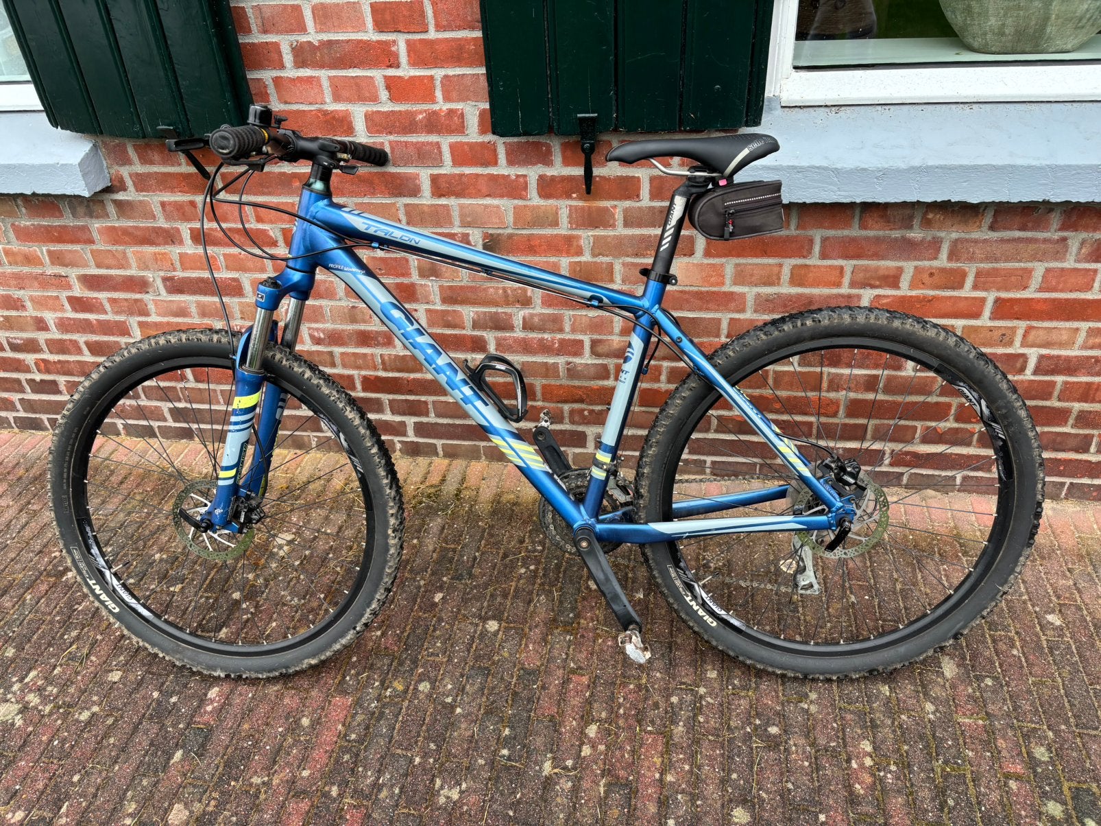Mountainbike, Fietsen en Brommers, Ophalen, Gebruikt, Velgrem, 45 tot 49 cm
