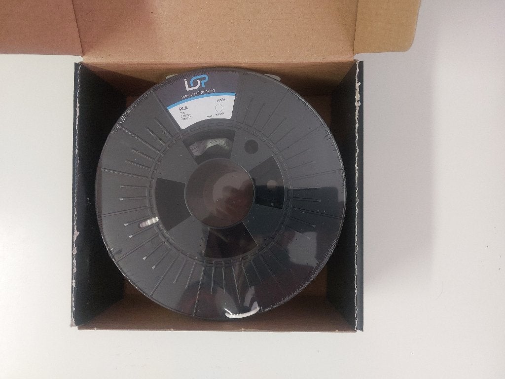 Iop filament Pla wit 2.85mm 1kg, Ophalen, Nieuw, Filamentrollen