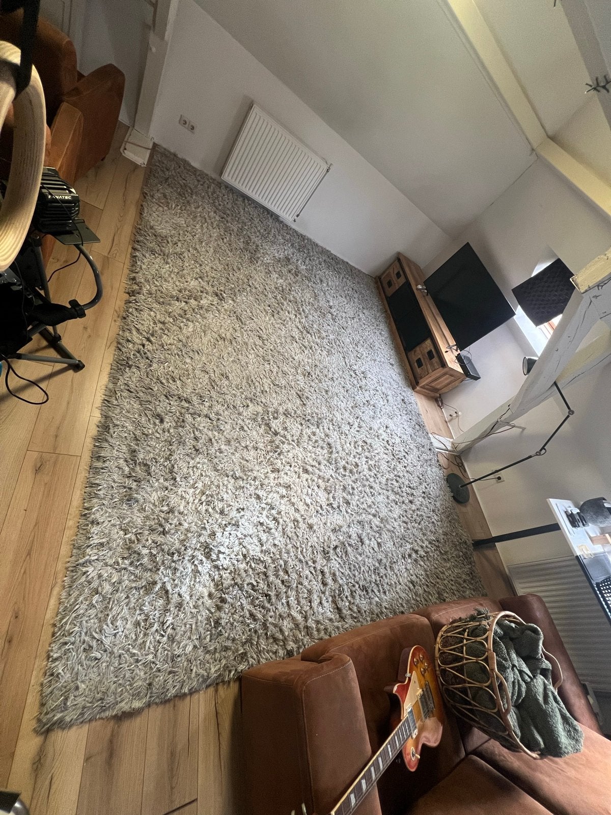 Brinker Carpets hoogpolig vloerkleed 4x3 meter, Ophalen, 200 cm of meer, Zo goed als nieuw, 200 cm of meer