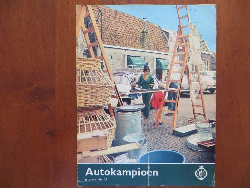 Autokampioen 28 1970 Volkswagen K70, test Citroën DS 21 Inj., Ophalen of Verzenden, Zo goed als nieuw, Citroën