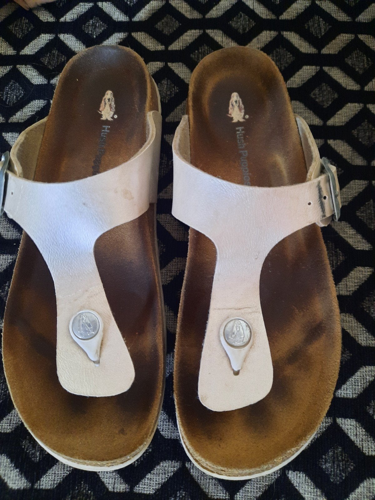 Hush Puppies sandalen 33 ( echt leder ), Gebruikt, Meisje, Hush Puppies, Overige typen