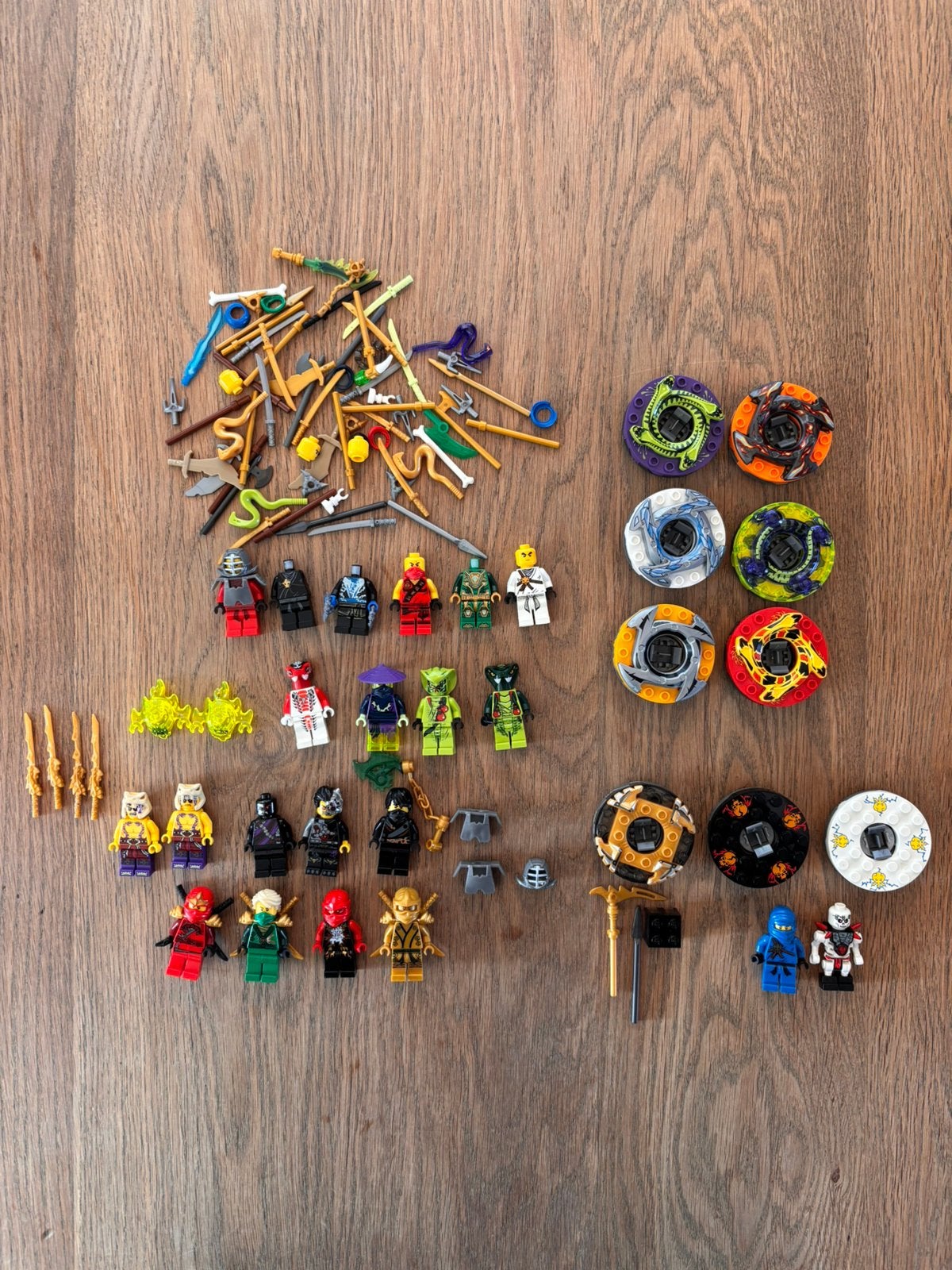 Verschillende LEGO Ninjago sets GOUDEN NINJA Lloyd en meer!, Lego, Ophalen of Verzenden, Zo goed als nieuw, Minifiguur
