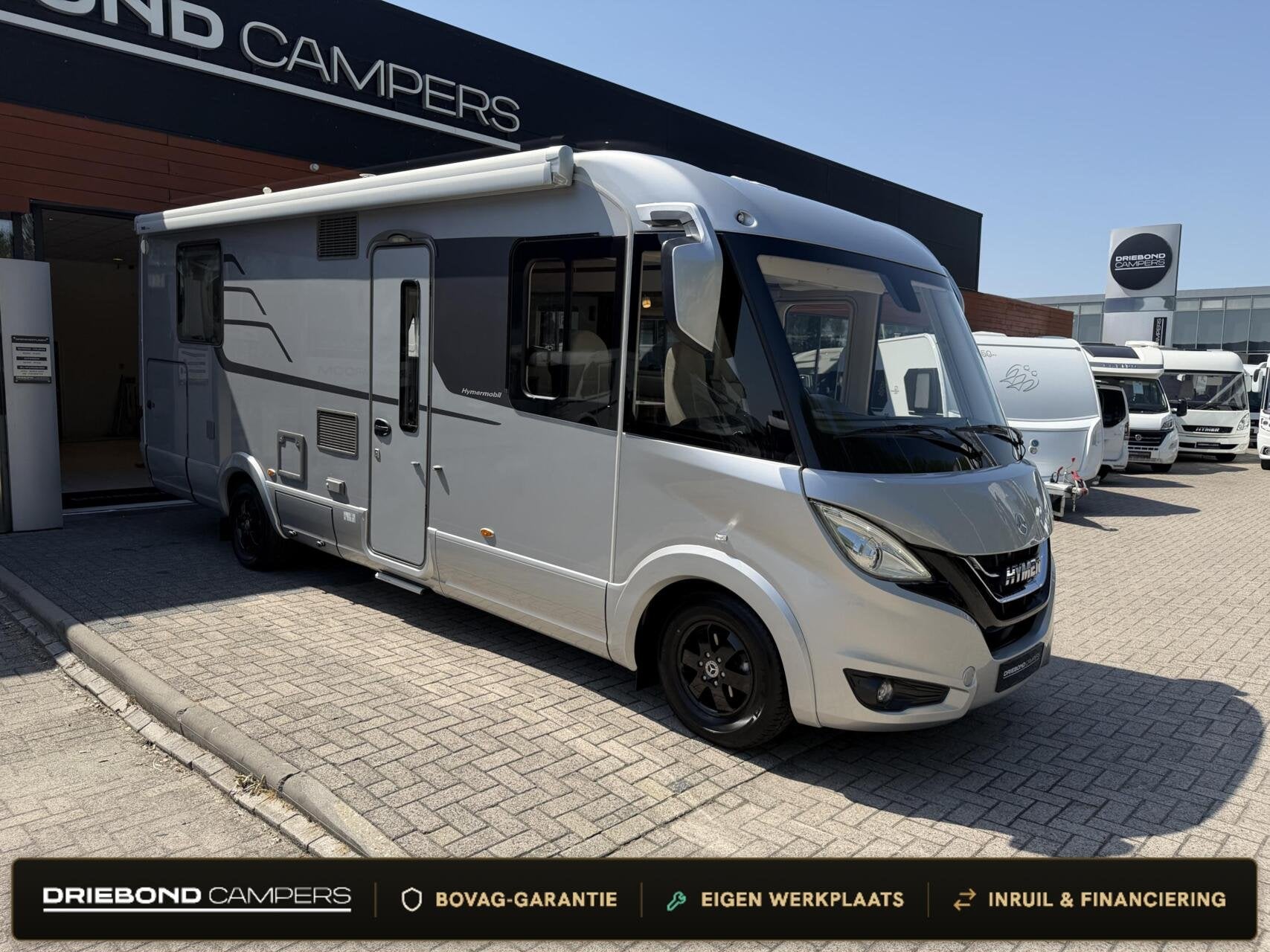 Hymer BML-I 790 MasterLine Lithium Omvormer Zonnepaneel 2X A, Airbags, 7 tot 8 meter, Bedrijf, Diesel