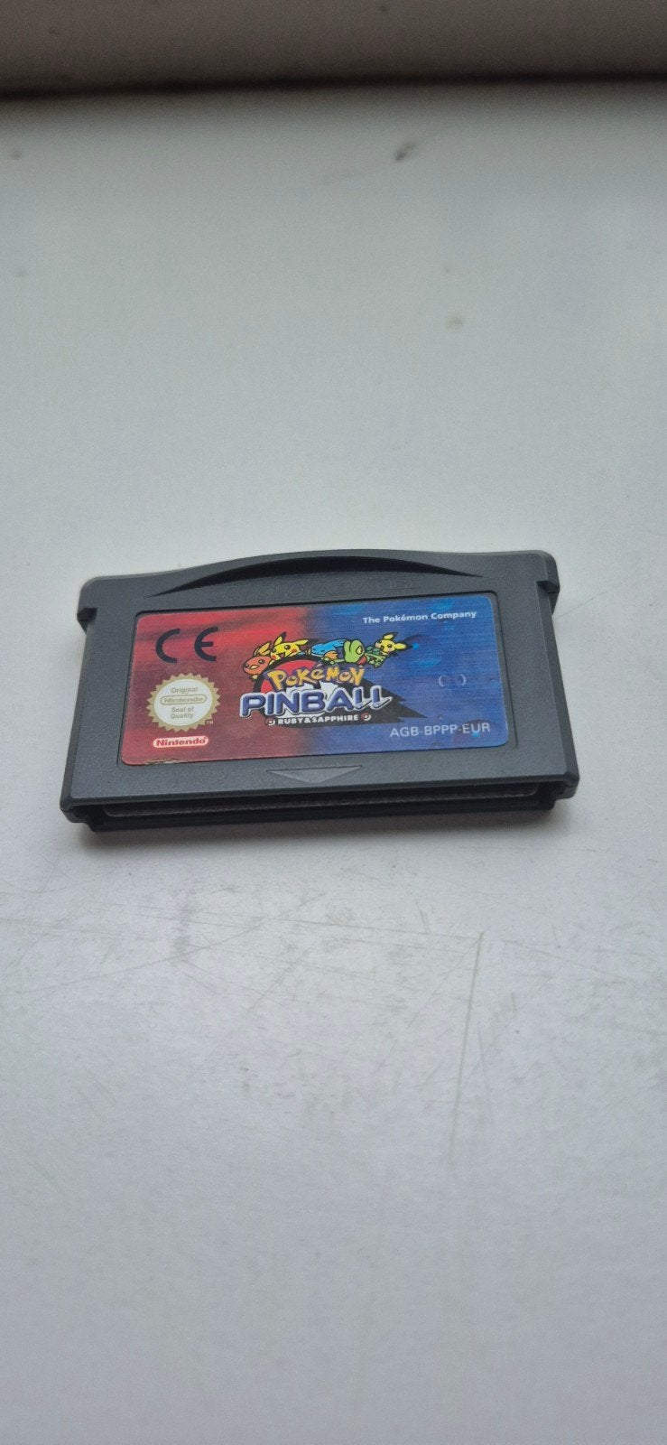 Pokémon Pinball Ruby & Sapphire Game Boy Advance, Spelcomputers en Games, Games | Nintendo Game Boy, Ophalen, Gebruikt, Overige genres