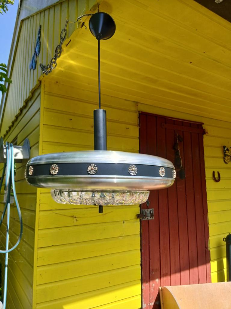 Retro space age hanglamp, Ophalen of Verzenden, Huis en Inrichting