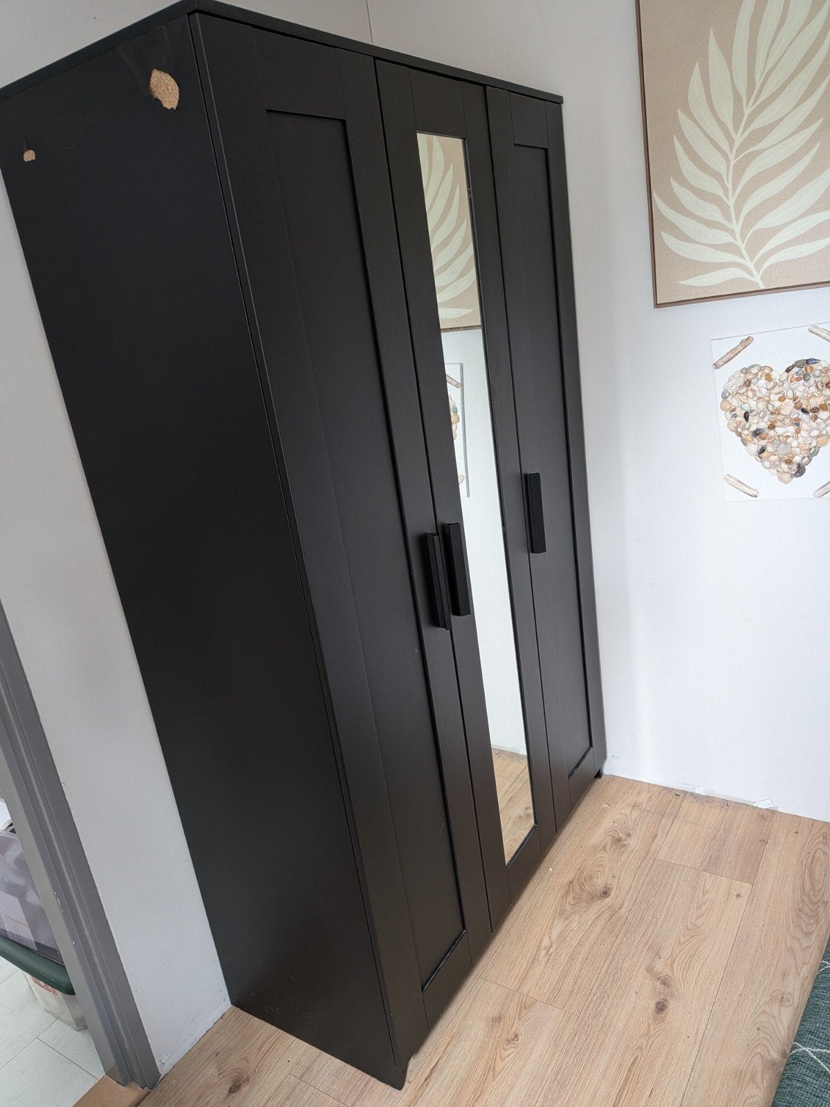 ikea brimnes kledingkast 3 deuren, Ophalen, Met deur(en), Gebruikt, 100 tot 150 cm