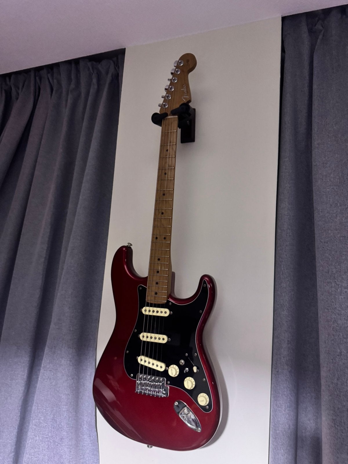 Upgraded Fender American strat (Like-new), Ophalen, Zo goed als nieuw, Solid body, Fender