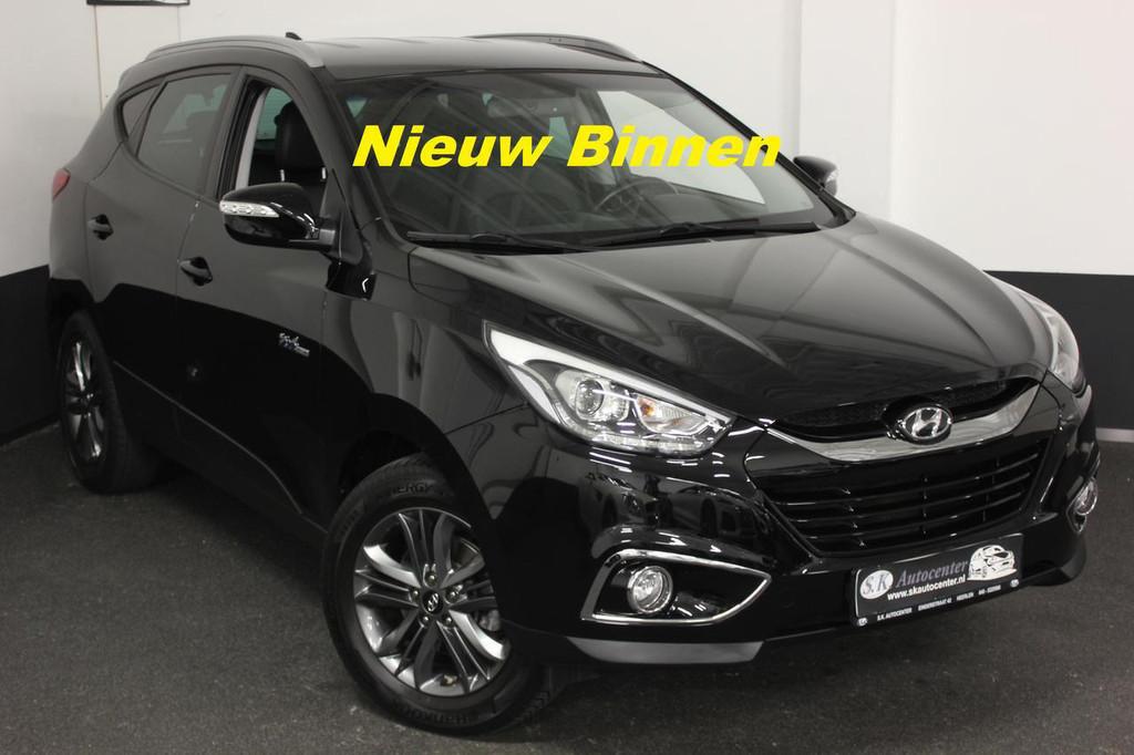 Hyundai ix35 1E EIGENAAR*BLUE DRIVE EXCLUSIEF*NAVI*CAM*KEY, 135 pk, Gebruikt, Zwart, 4 cilinders