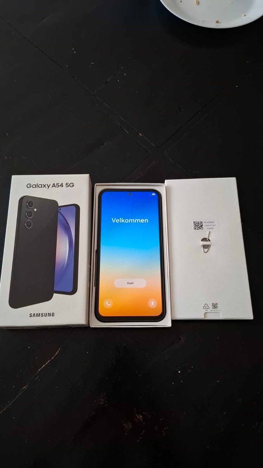 mooie en goed werkende samsung A 54  5G, Telecommunicatie, Gebruikt, Zwart, Ophalen of Verzenden, Zonder simlock