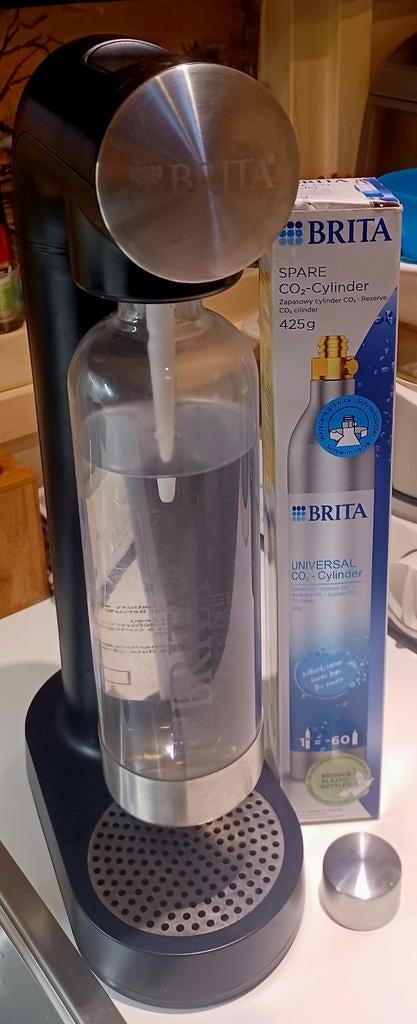 Brita bruiswatermaker + volle gesealde CO2-cilinder en fles, Ophalen of Verzenden, Nieuw