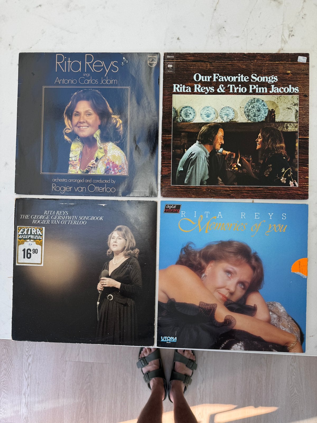 4x LP Rita Reys, LP, Gebruikt, Overige typen, Ophalen of Verzenden