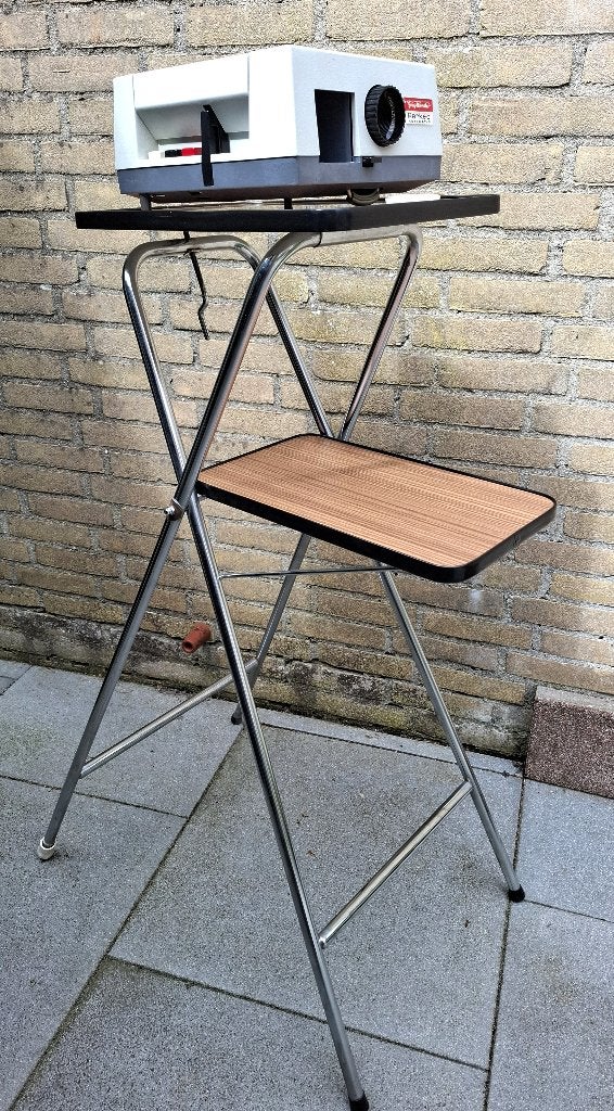 vintage diaprojector met projectietafel, Ophalen, 1960 tot 1980, Projector