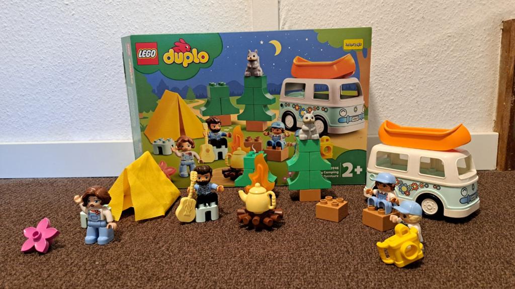 Lego Duplo familie camper avonturen (10946), Ophalen, Gebruikt, Overige thema's, Duplo