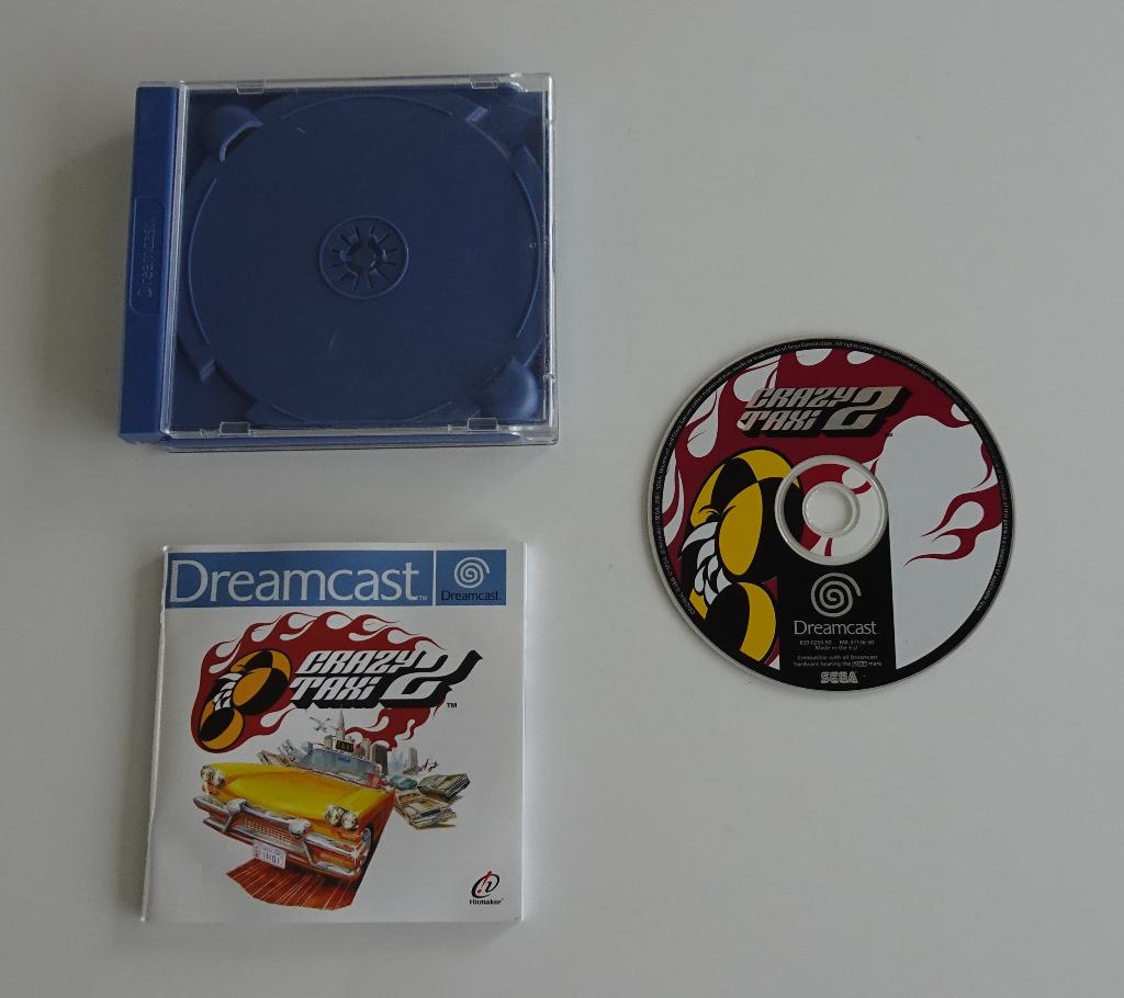 Crazy Taxi 2 voor Sega Dreamcast, Ophalen, 1 speler, Racen en Vliegen, Zo goed als nieuw