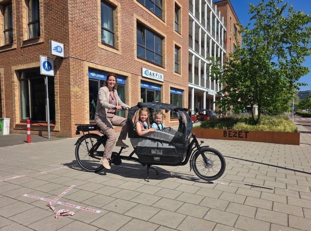 Elektrische Gazelle Cabby Bakfiets - Ideaal voor 2 kinderen