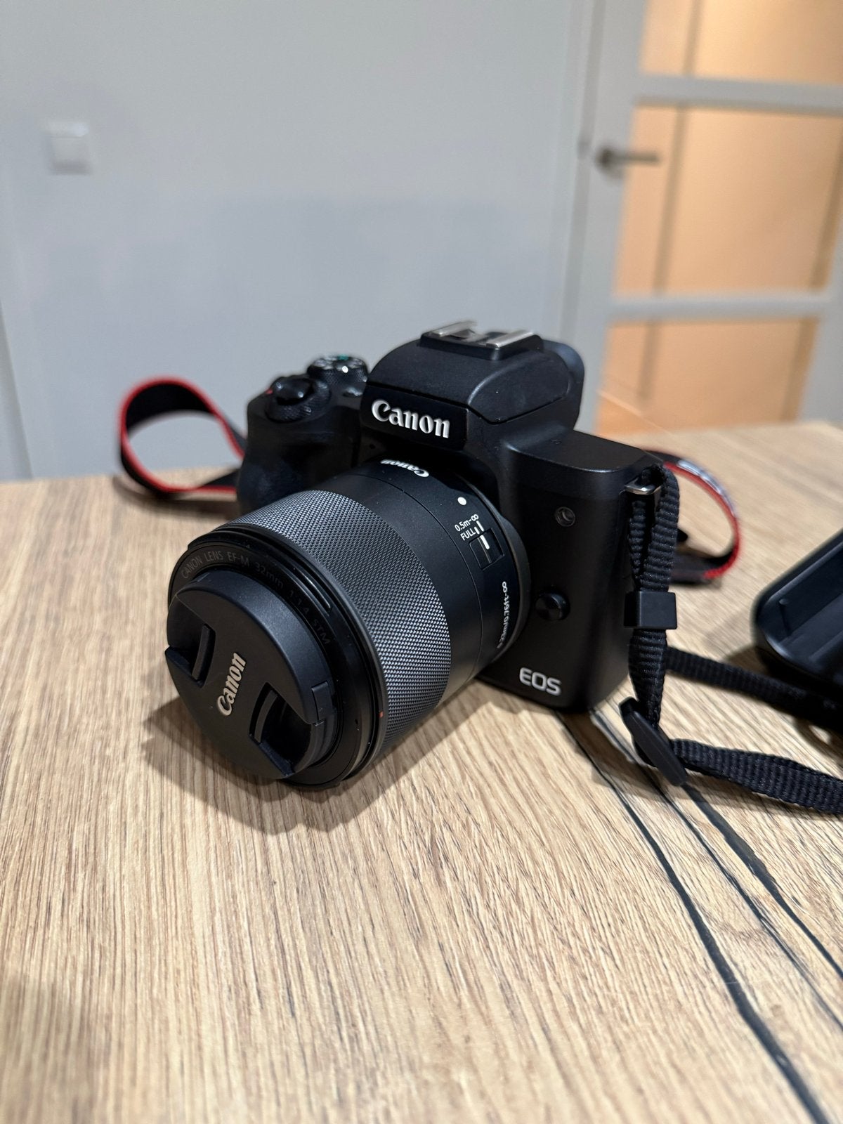Canon EOS M50 Mark II met EF-M 32mm f/1.4 STM lens, Audio, Tv en Foto, Gebruikt, Canon, Beeldstabilisatie, Ophalen of Verzenden
