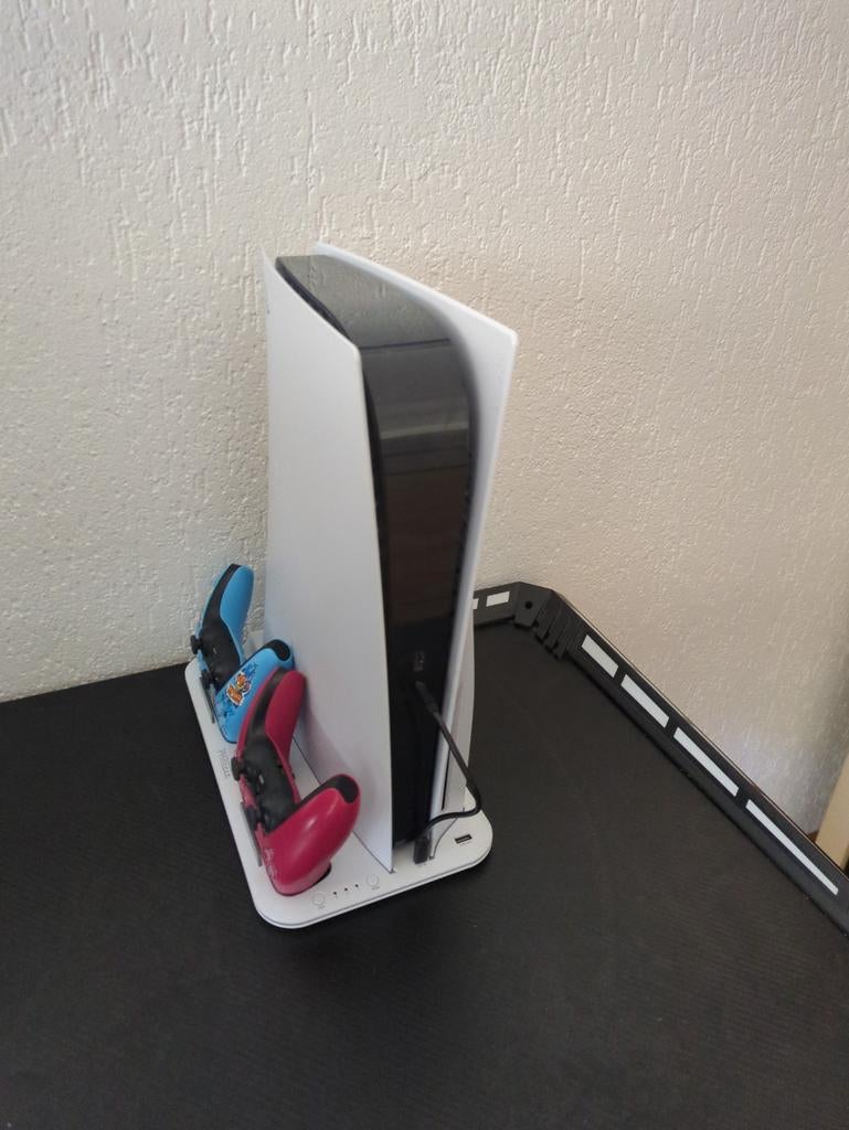 PlayStation 5 Disc Edition met 2 controllers en laadstation, Ophalen, Gebruikt, Playstation 5