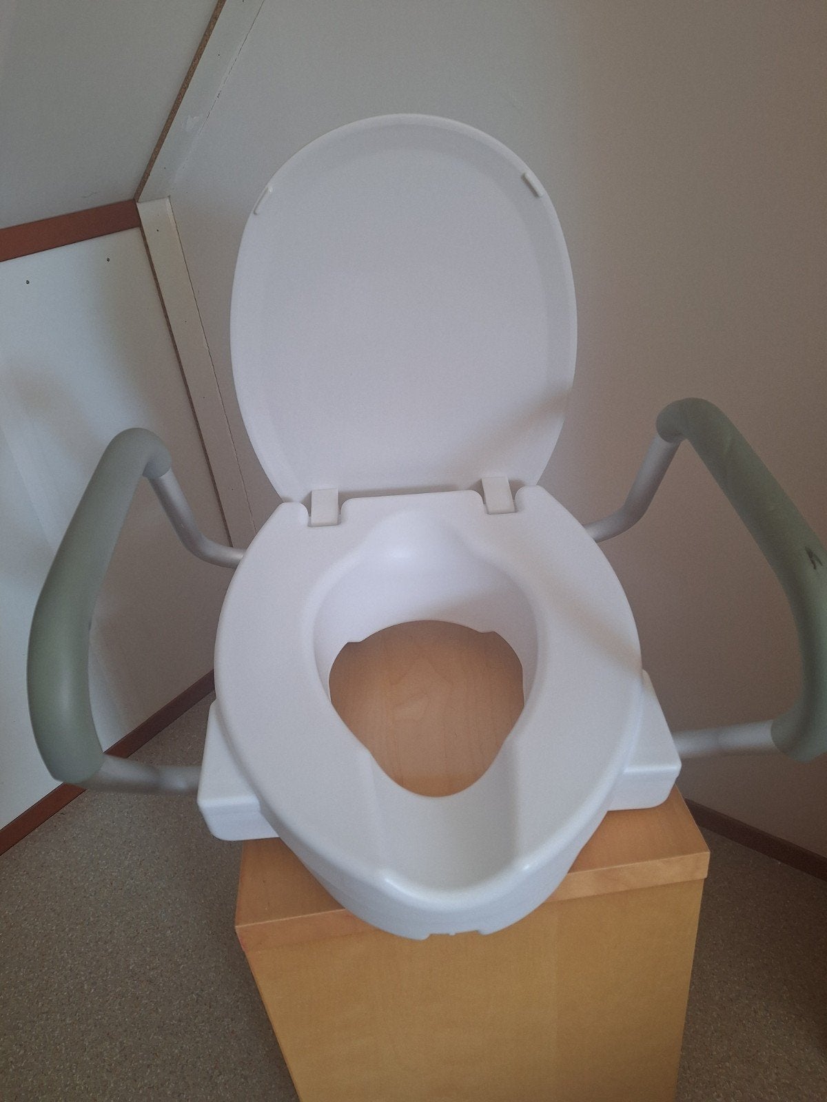 wc bril, Ophalen