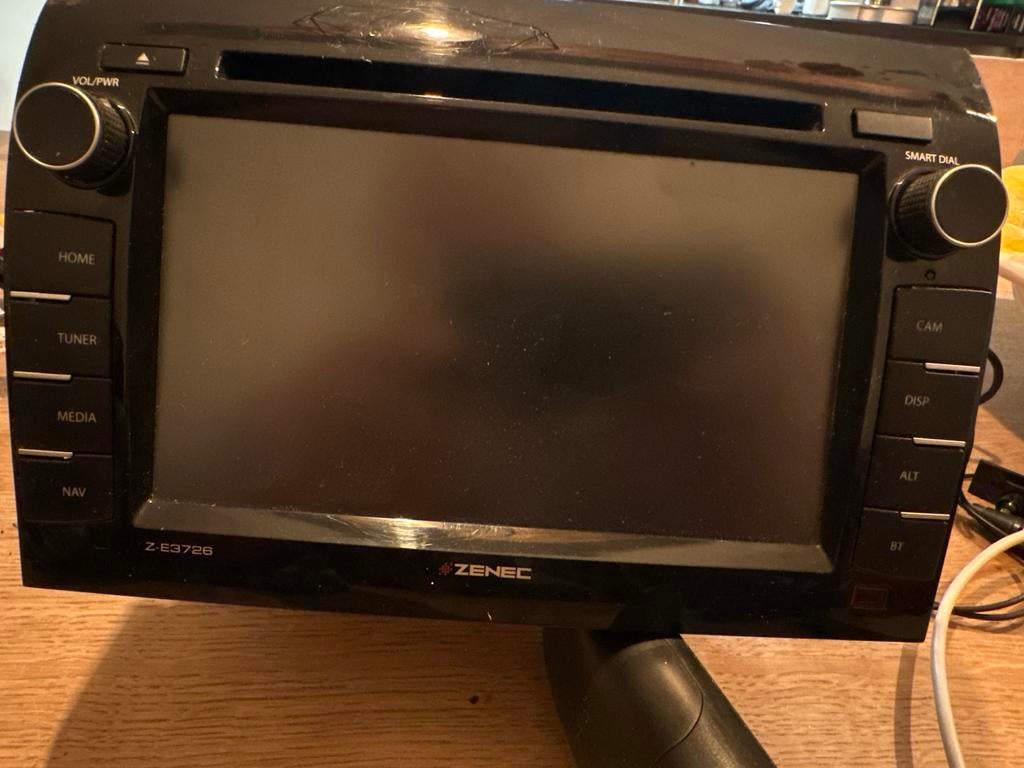 Zenec Z-E3726 Navigatiesysteem voor Fiat Ducato, Auto diversen, Ophalen of Verzenden, Gebruikt