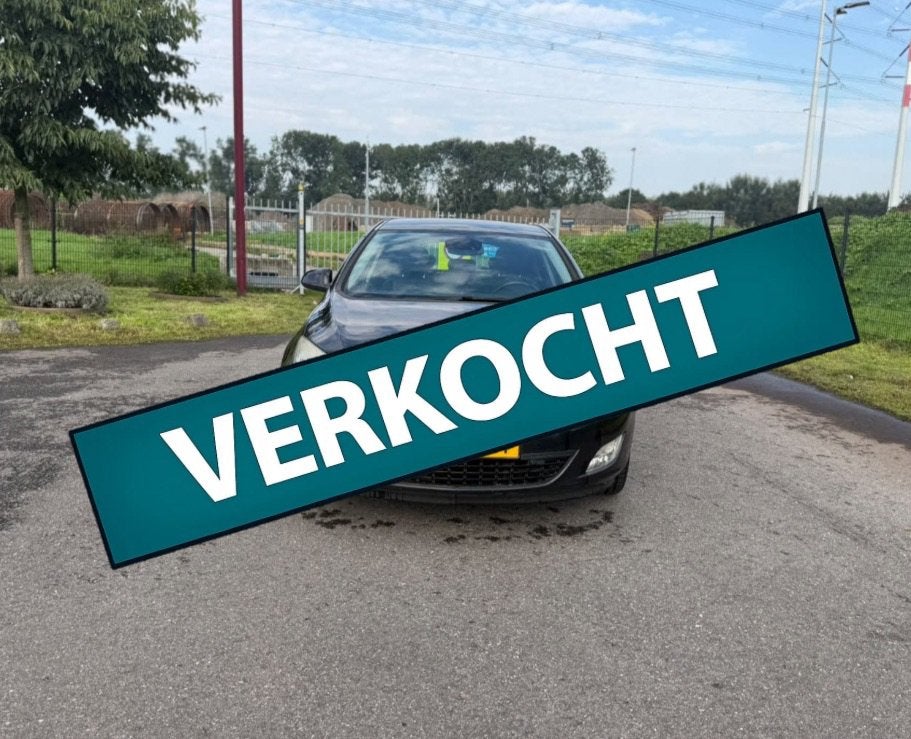Opel Astra 1.4 Turbo Ecotec  2010 Zwart. EXPORT!!!, Voorwielaandrijving, 680 kg, 4 cilinders, Zwart