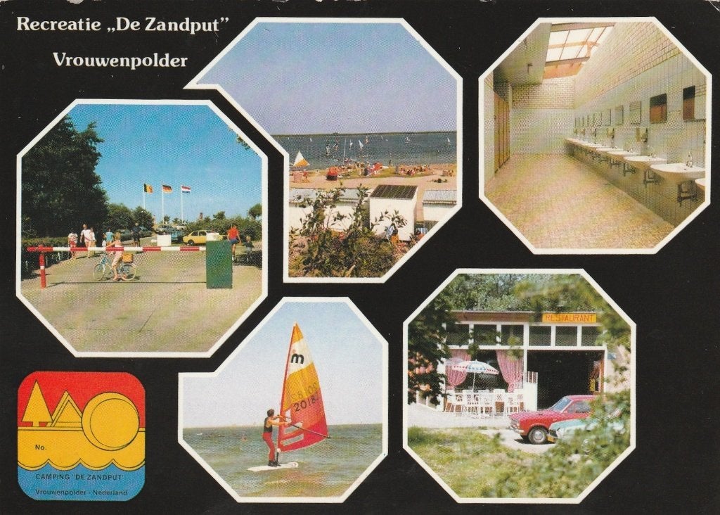 VROUWENPOLDER Camping De Zandput, Verzenden, 1980 tot heden, Gelopen, Zeeland