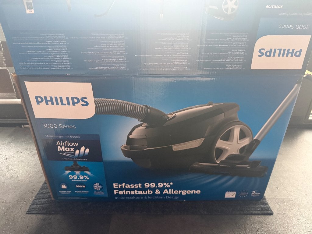 Stofzuiger Philips serie 3000, Philips, Nieuw, 1600 tot 2000 watt, Steelstofzuiger