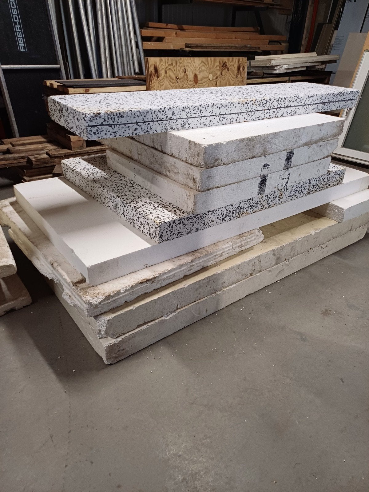 piepschuim eps vloerisolatie  tempex 100 mm drukvast, Nieuw, Ophalen of Verzenden, 15 m² of meer, Vloerisolatie