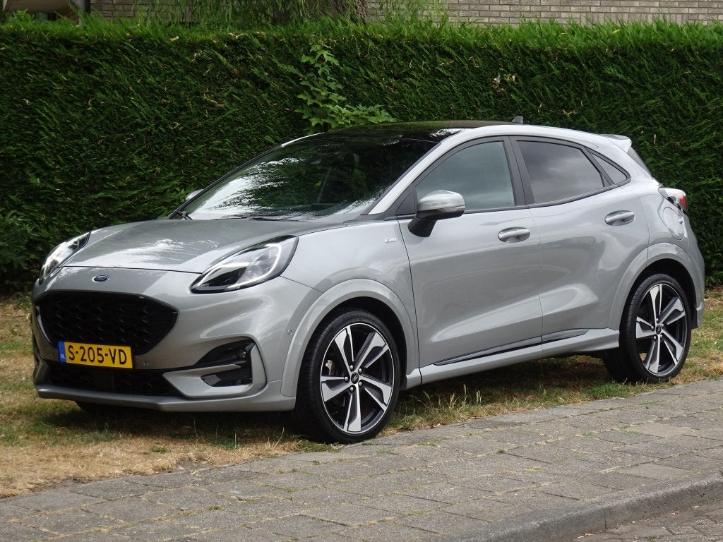 Ford Puma 1.0 125pk Hybrid ST-Line X met 19'' en Panoramadak, Keurmerk '100% Onderhouden', Automatische klimaatregeling, Euro 6