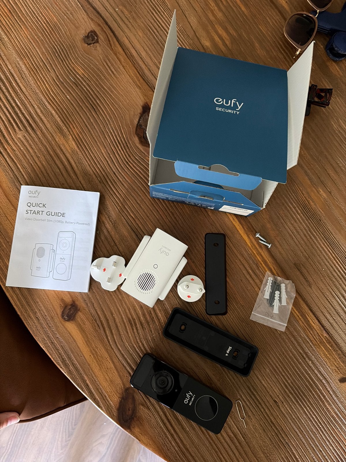 Eufy Security Video Deurbel Slim (1080p, Batterij-Powered), Ophalen, Beweging, Overige typen, Zo goed als nieuw