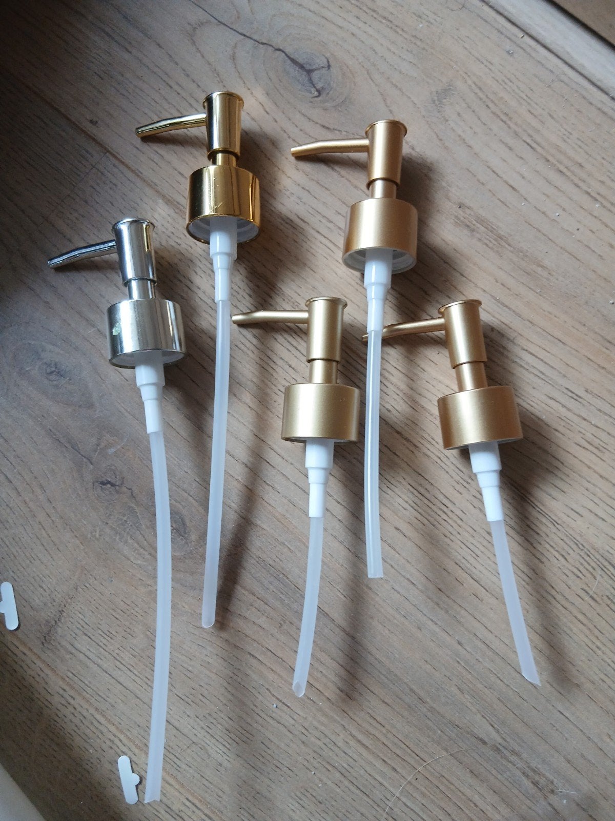 Nieuwe zeeppompjes om zelf te maken - Goud en Zilver, Ophalen of Verzenden