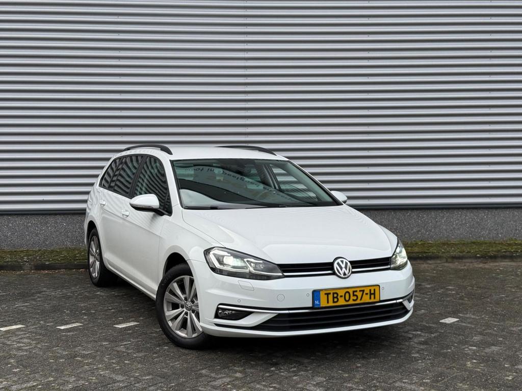Volkswagen Golf Variant 1.6 TDI DSG 2017 Xenon,Camera,Standk, Auto's, Gebruikt, 4 cilinders, Wit, Golf Variant