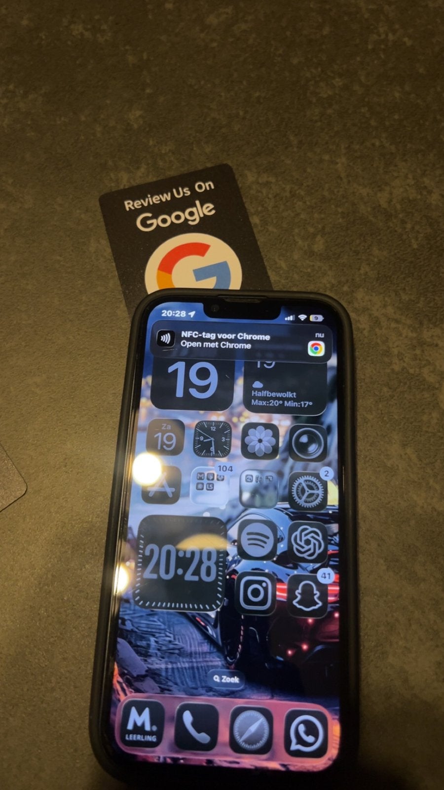 Google Review Cards- lees beschrijving voor meer info!, Ophalen of Verzenden, Nieuw, Mobiele scanner, IOS