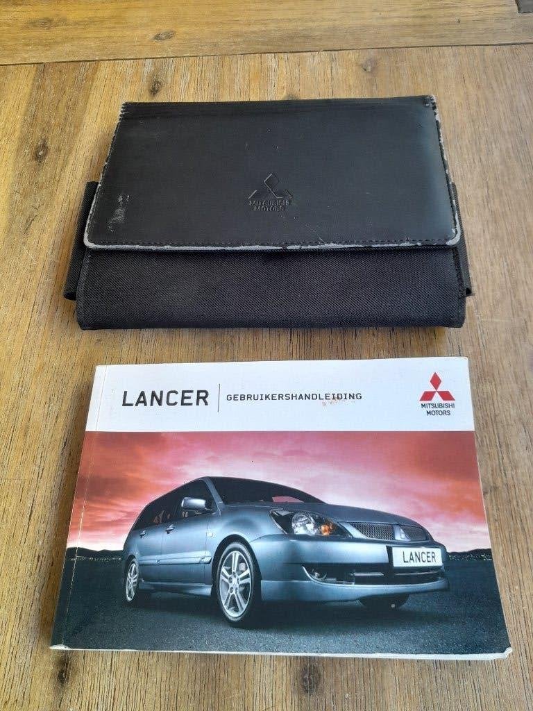 SET INSTRUCTIEBOEKJES + MAP - Origineel - MITSUBISHI LANCER, Verzenden