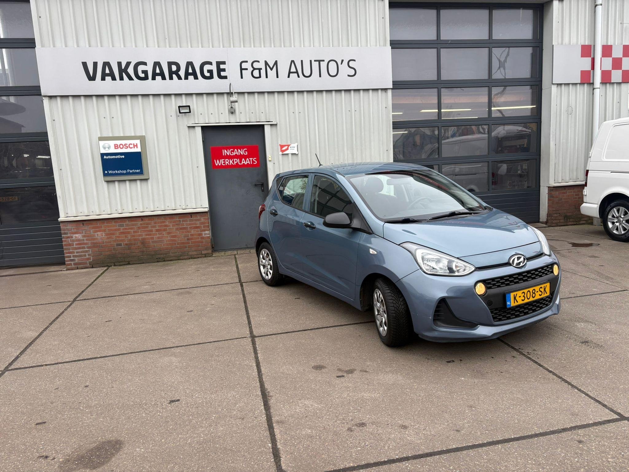 Hyundai i10 1.0i i-Motion Comfort Airco, Auto's, Euro 5, Stof, Gebruikt, 31 €/maand