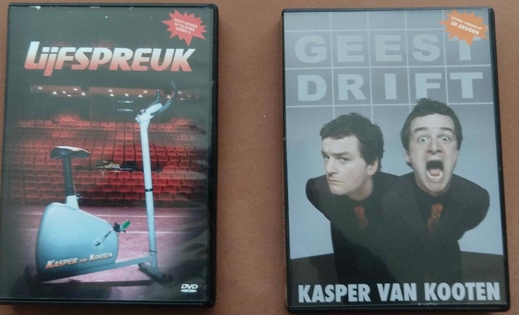 Kasper van Kooten DVD 's, Alle leeftijden, Ophalen of Verzenden, Zo goed als nieuw, Stand-up of Theatershow