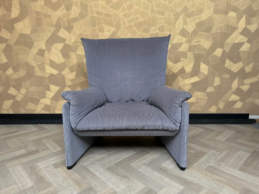 fauteuil model Palmaria Cassina, Ophalen of Verzenden, Zo goed als nieuw, 75 tot 100 cm