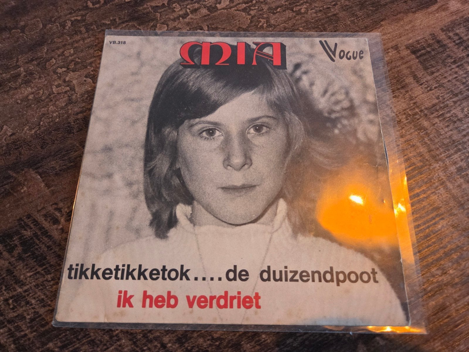 Mia - Tikketikketok, Cd's en Dvd's, Vinyl | Nederlandstalig, Ophalen of Verzenden, 1970 - 1979, Gebruikt, 7 inch