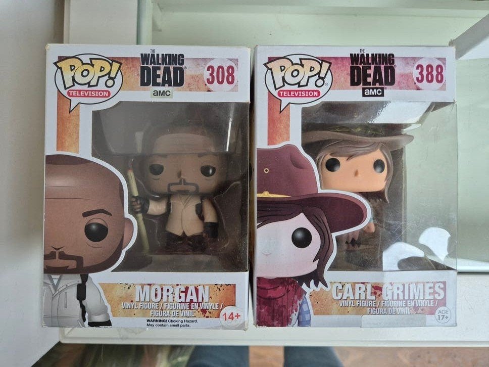 Funko Pop! The Walking Dead: Morgan & Carl Grimes, Verzamelen, Verzenden