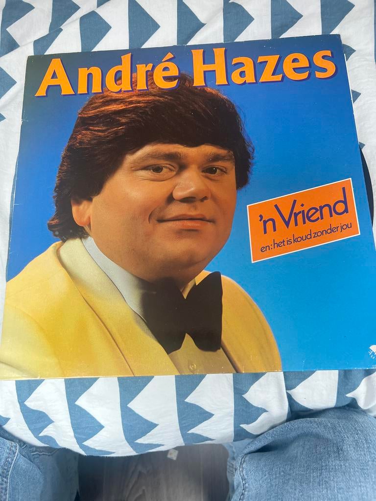 André Hazes - 'n Vriend LP (Vinyl), Ophalen of Verzenden, Gebruikt, 12 inch, Levenslied of Smartlap