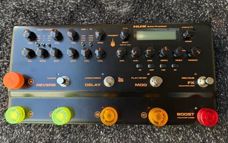 NUX Trident NME-5 Modeling Gitaarprocessor, Muziek en Instrumenten, Effecten, Ophalen of Verzenden, Nieuw, Delay of Echo