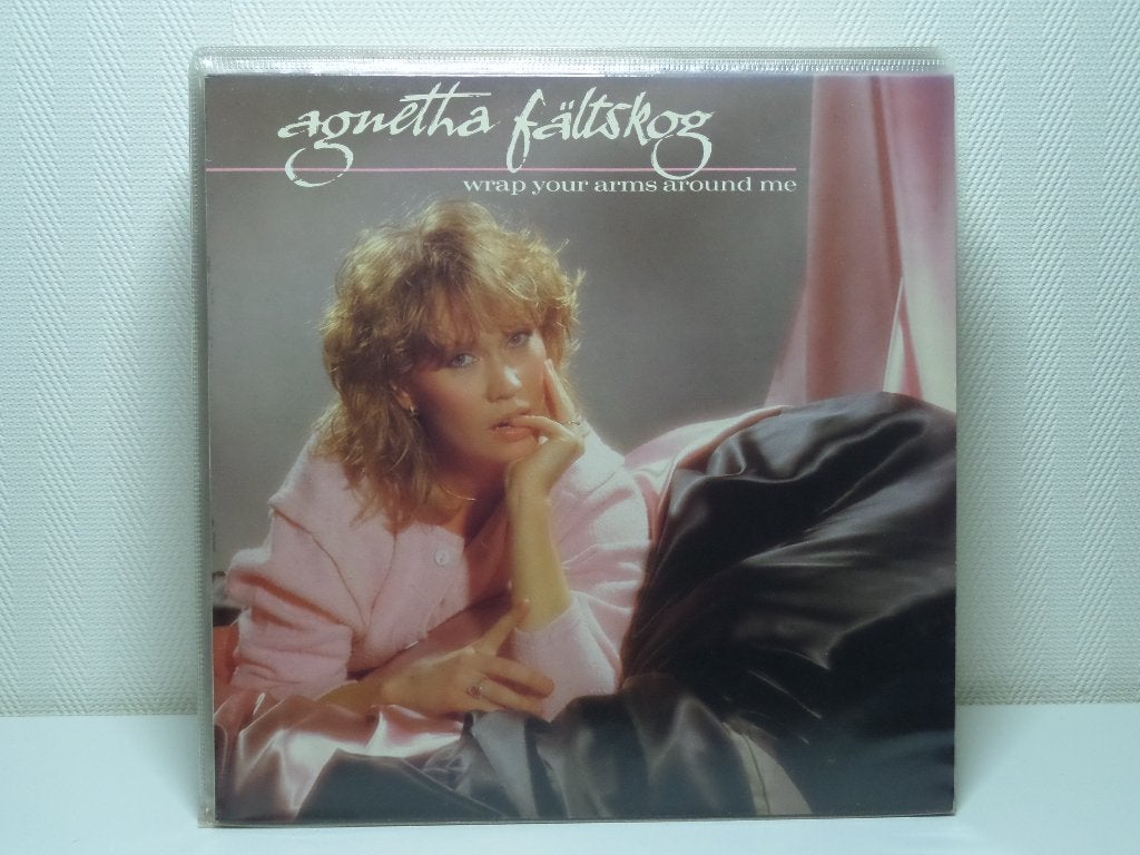 LP Agnetha Fältskog. wrap your arms around me., Ophalen, LP, Beschermende buitenhoes, Zo goed als nieuw
